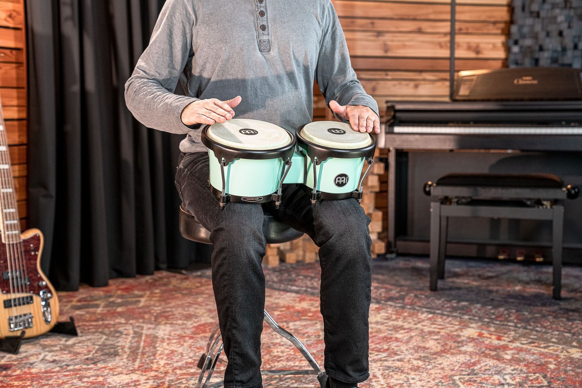 Meinl HB50SF Bongo Set Seafoam Green