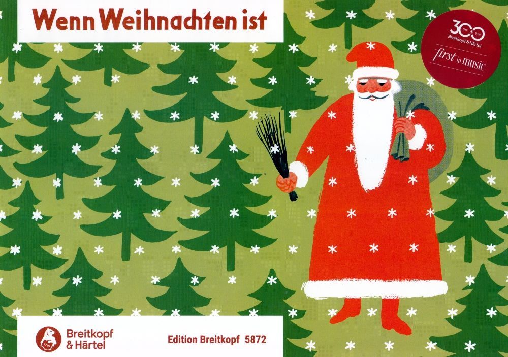 Noten Wenn Weihnachten ist für Klavier EB 5872 Piano Breitkopf & Härtel