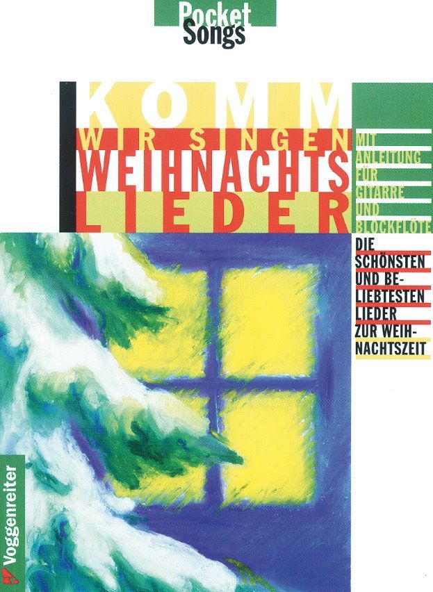 Noten Gitarre Komm wir singen Weihnachtslieder Voggenreiter 0284