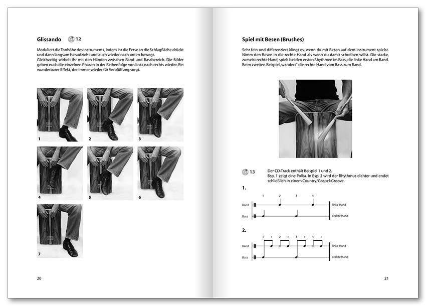 Noten Cajon Basics Matthias Philipzen  incl. CD Voggenreiter 764_00011654_