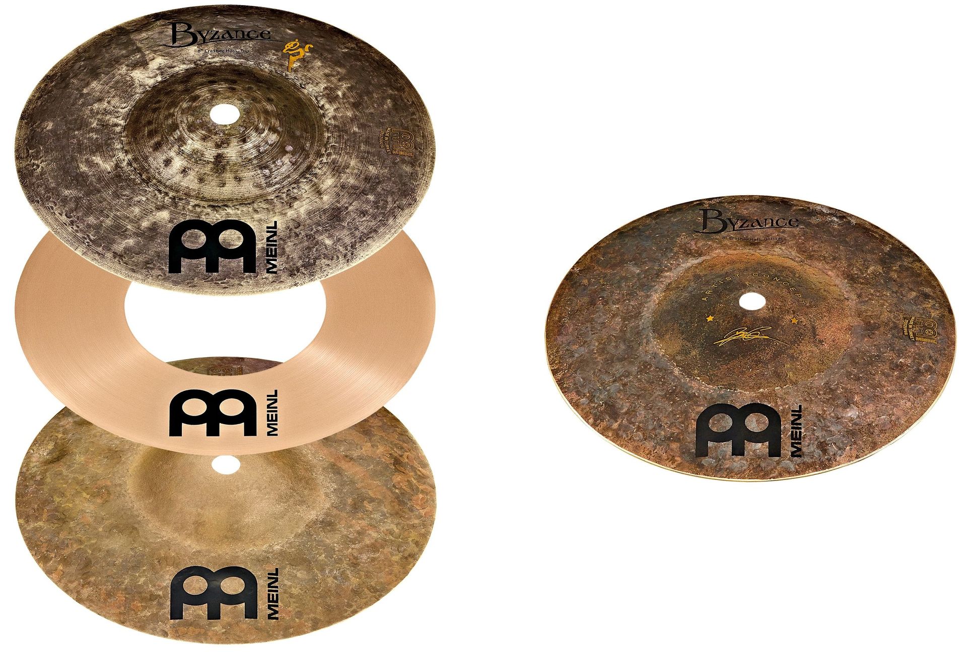 Meinl 8" Crasher Hats Benny Greb