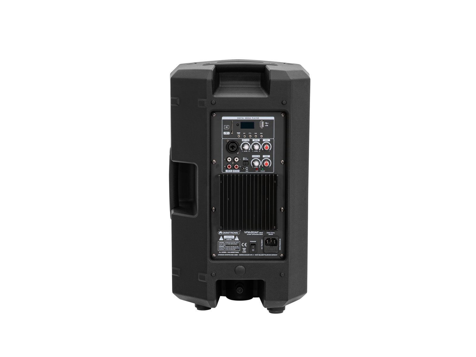 OMNITRONIC VFM-210AP MK2 Aktivbox 10/2 mit Audioplayer und Bluetooth_00053683_
