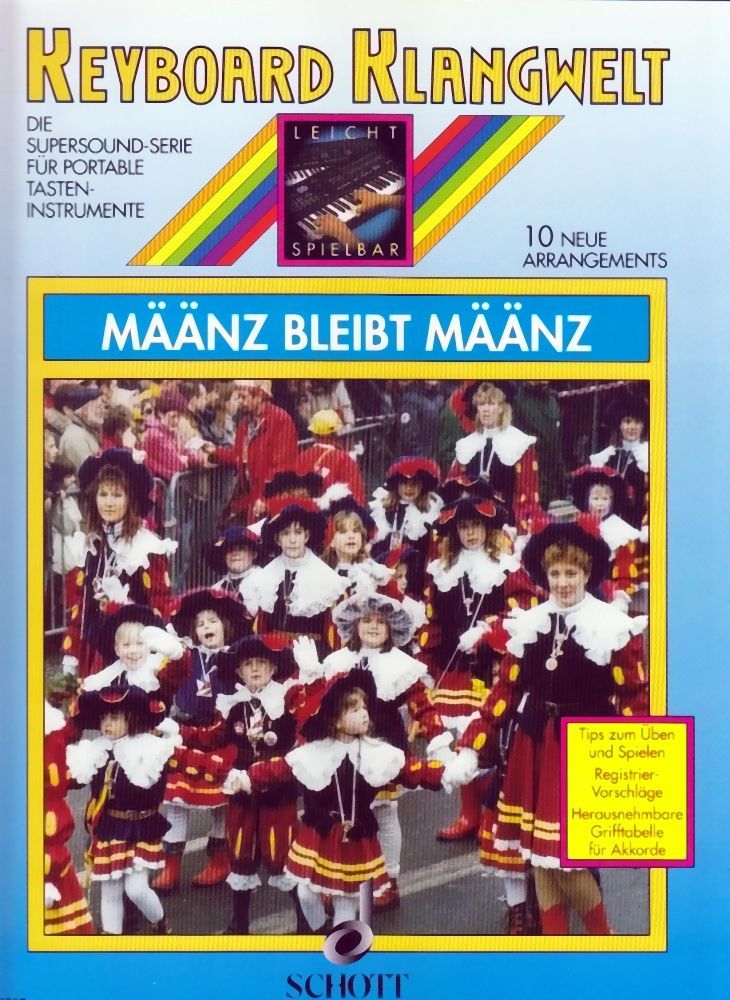 Noten Määnz bleibt Määnz Fasching Fasnacht Karneval ED 8597 Schott  - Onlineshop Musikhaus Markstein