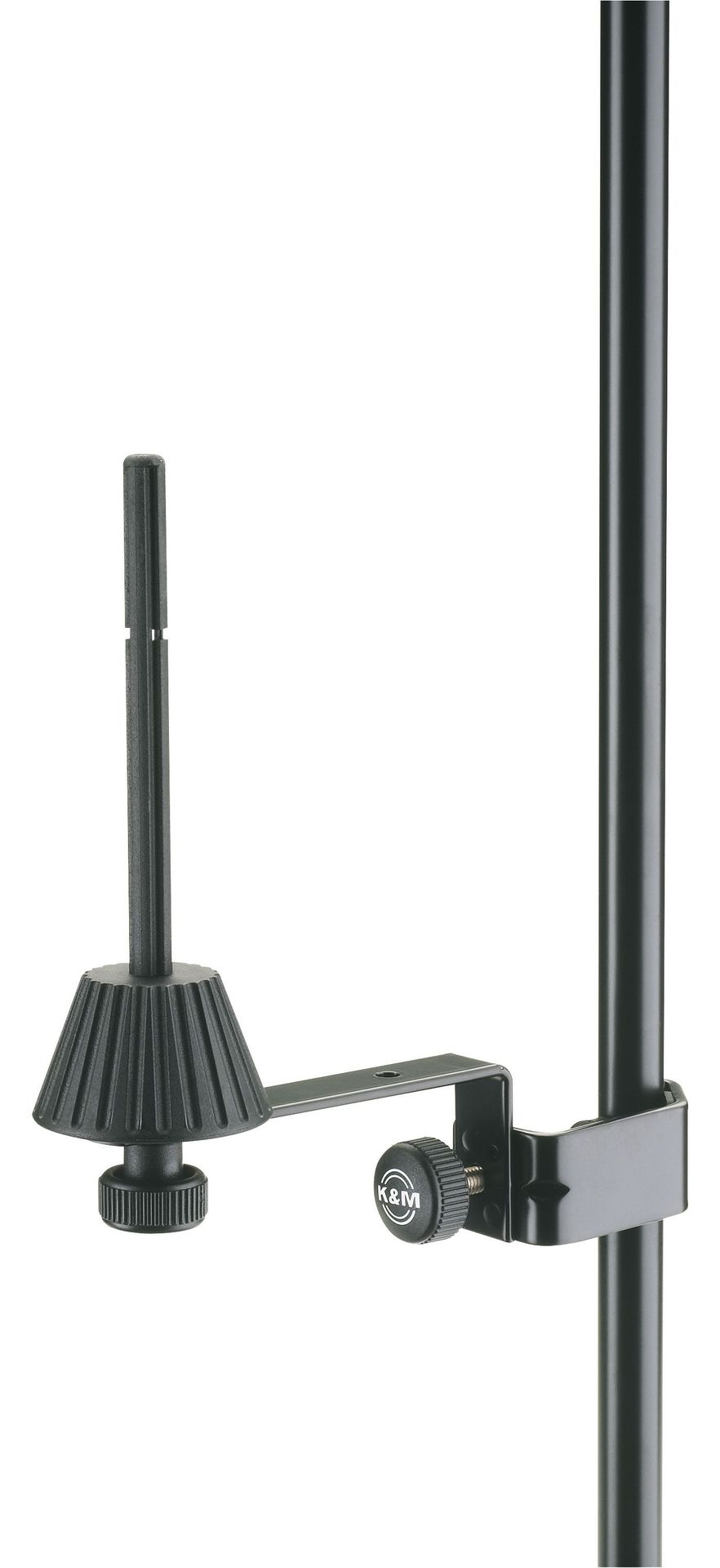 K&M 15255 Halter für Alt- / Tenor-Blockflöte 9,5 mm am Notenständer _00001182_