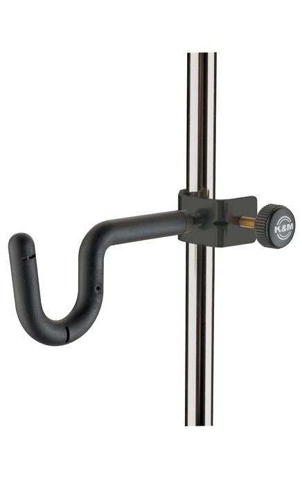 K&M 15700 Trompetenhalter schwarz 157 für Mikrofonständer, Notenständer_00027472_