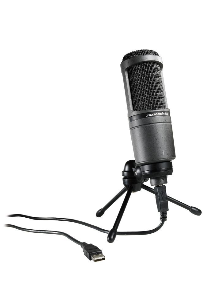 Audio Technica AT 2020 USB+ Studio Mikrofon, Großmembranmikrofon mit USB, NEU