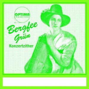 Bergfee Zither-Saiten Satz 1321-MS38 38-saitig, grüne Serie, Harfenzither