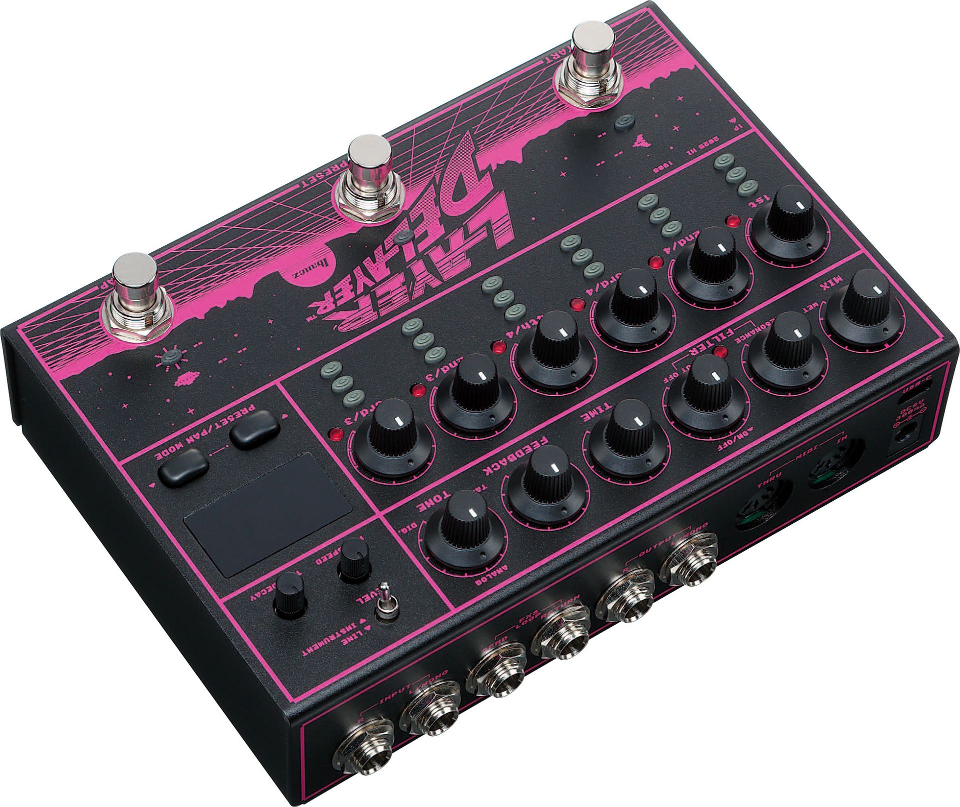 IBANEZ Multi Delay Effektpedal, Layer Delay, Effektgerät für E-Gitarre_00054569_