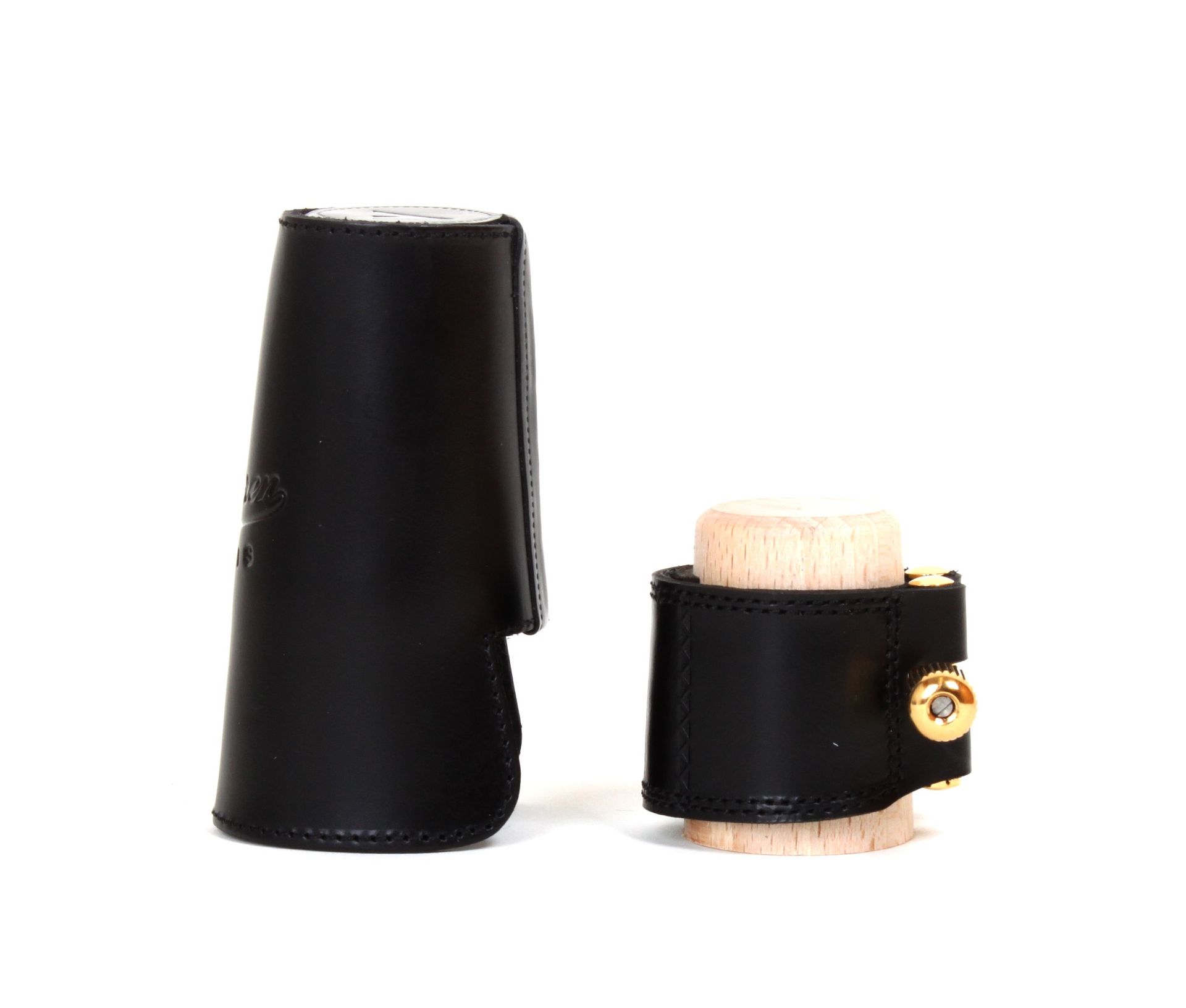 Vandoren Blattschraube + Kapsel (Leder) Tenorsaxophon TL3-Set,  