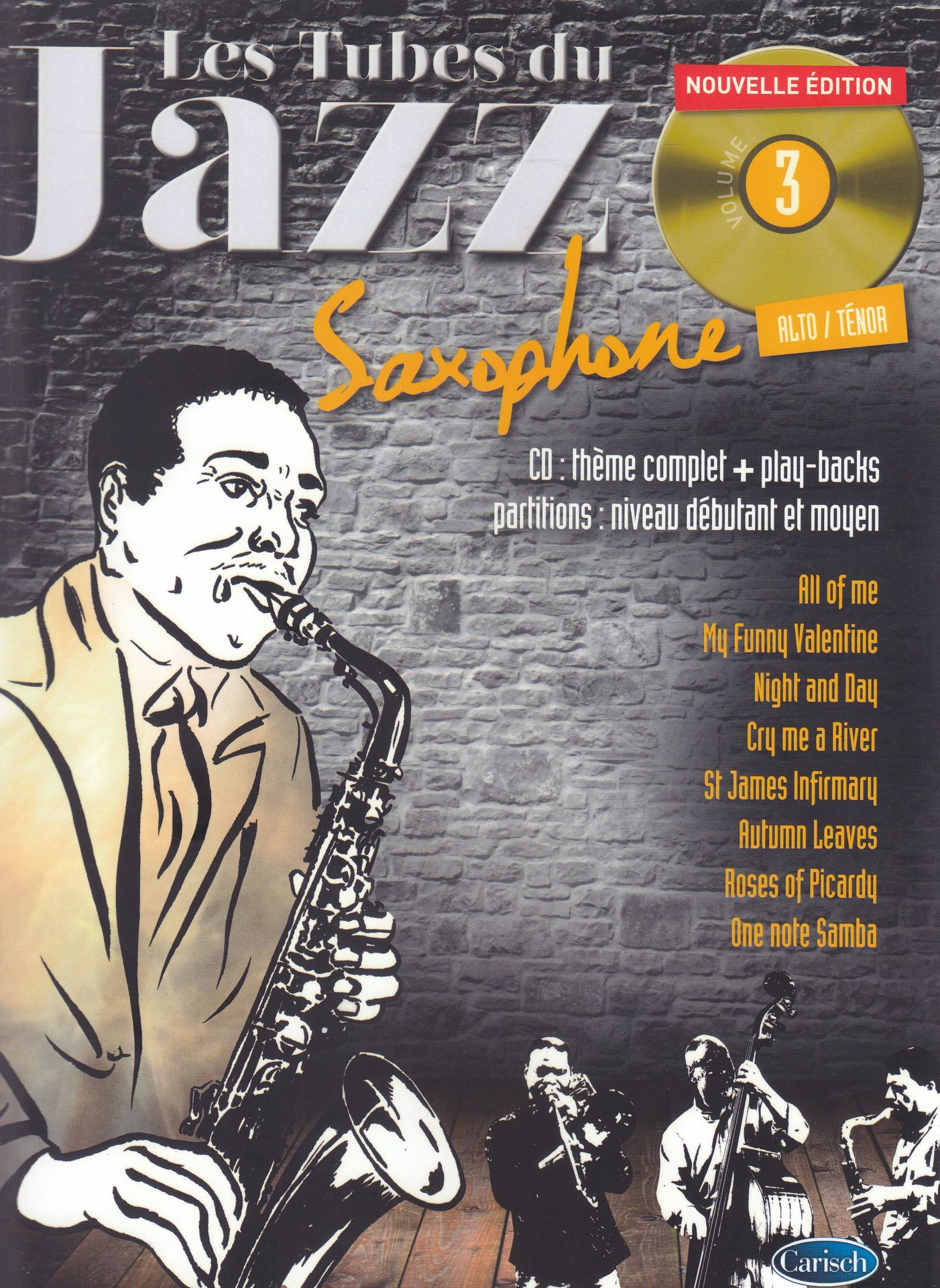 Noten Les tubes du jazz vol.3 (+CD) für Alt- & Tenorsaxophon Jazz MF2387_00054692_