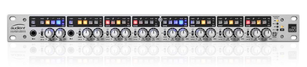 Audient ASP 880 8 Kanal Mikrofon Preamp und A/D Wandler