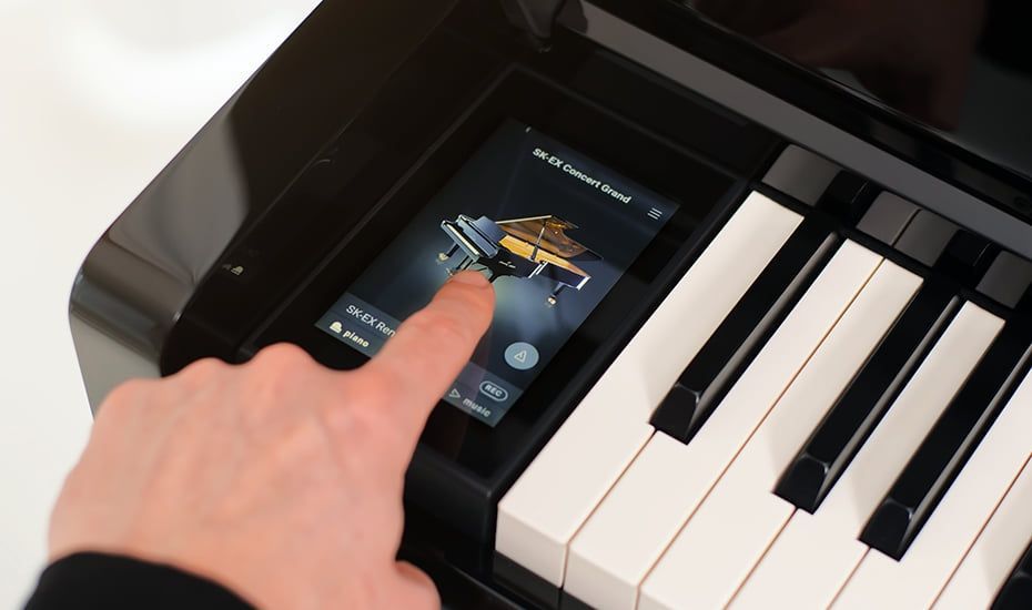 KAWAI CA-901B Digitalpiano schwarz matt, neue Grand Feel III Mechanik, CA901-B