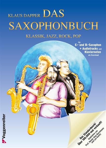 Noten Saxophonbuch 1 Altsaxophon & Tenor-Sax Klaus Dapper Voggenreiter VOGG05129