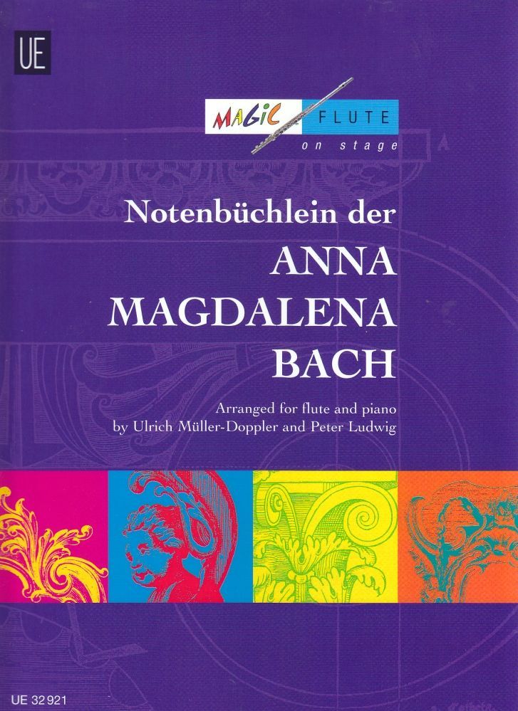 Noten Notenbüchlein der Anna Magdalena Bach füür Querflöte und Klavier UE 32921