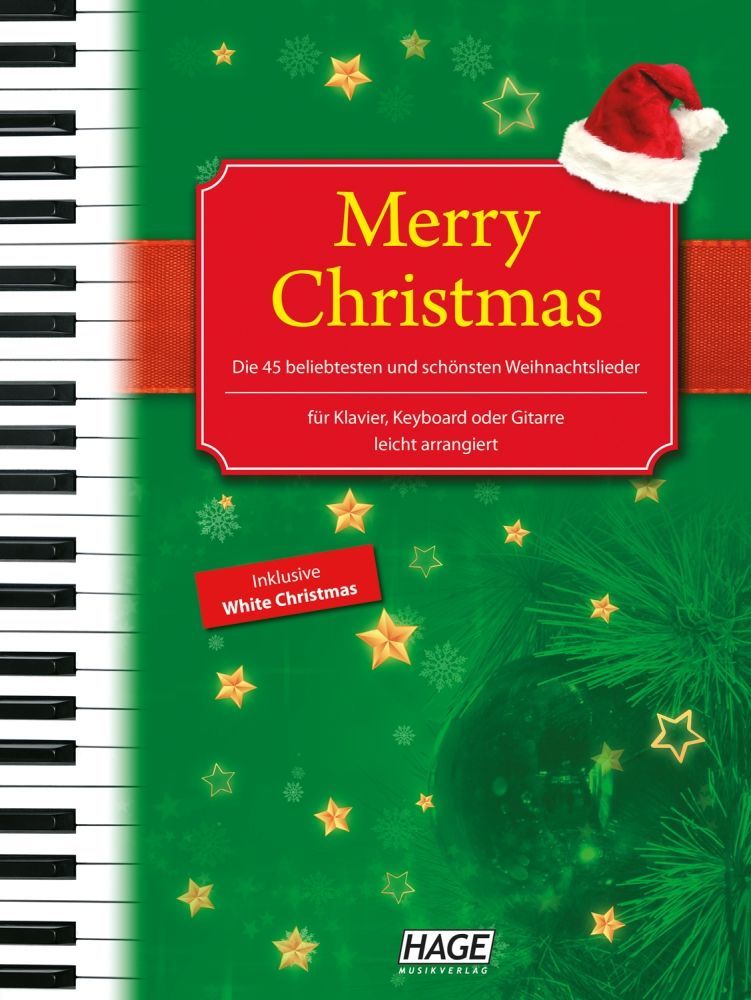 Noten Merry Christmas alte & neue Weihnachtslieder eh Hage 1075