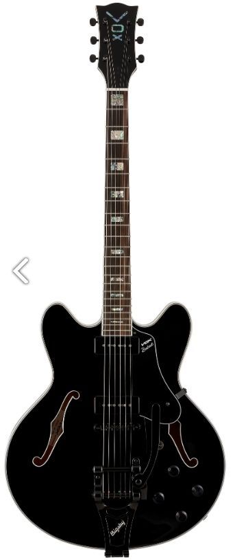 VOX Bobcat V90B Bigsby Jet Black  Ladenteil !!