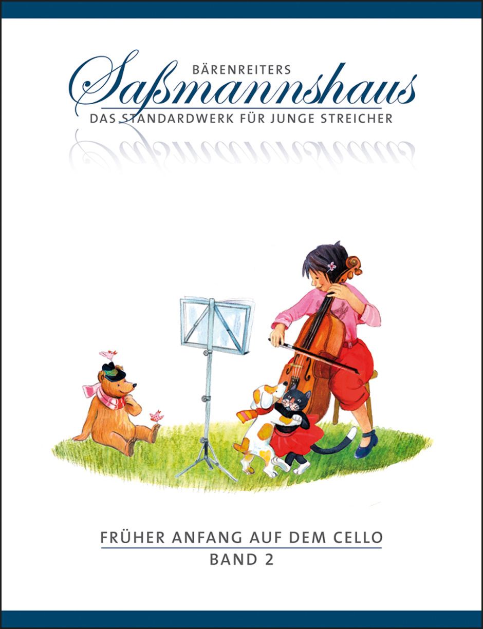 Schule Früher Anfang auf dem Cello 2 - Egon Saßmannshaus Bärenreiter BA9692_00054705_
