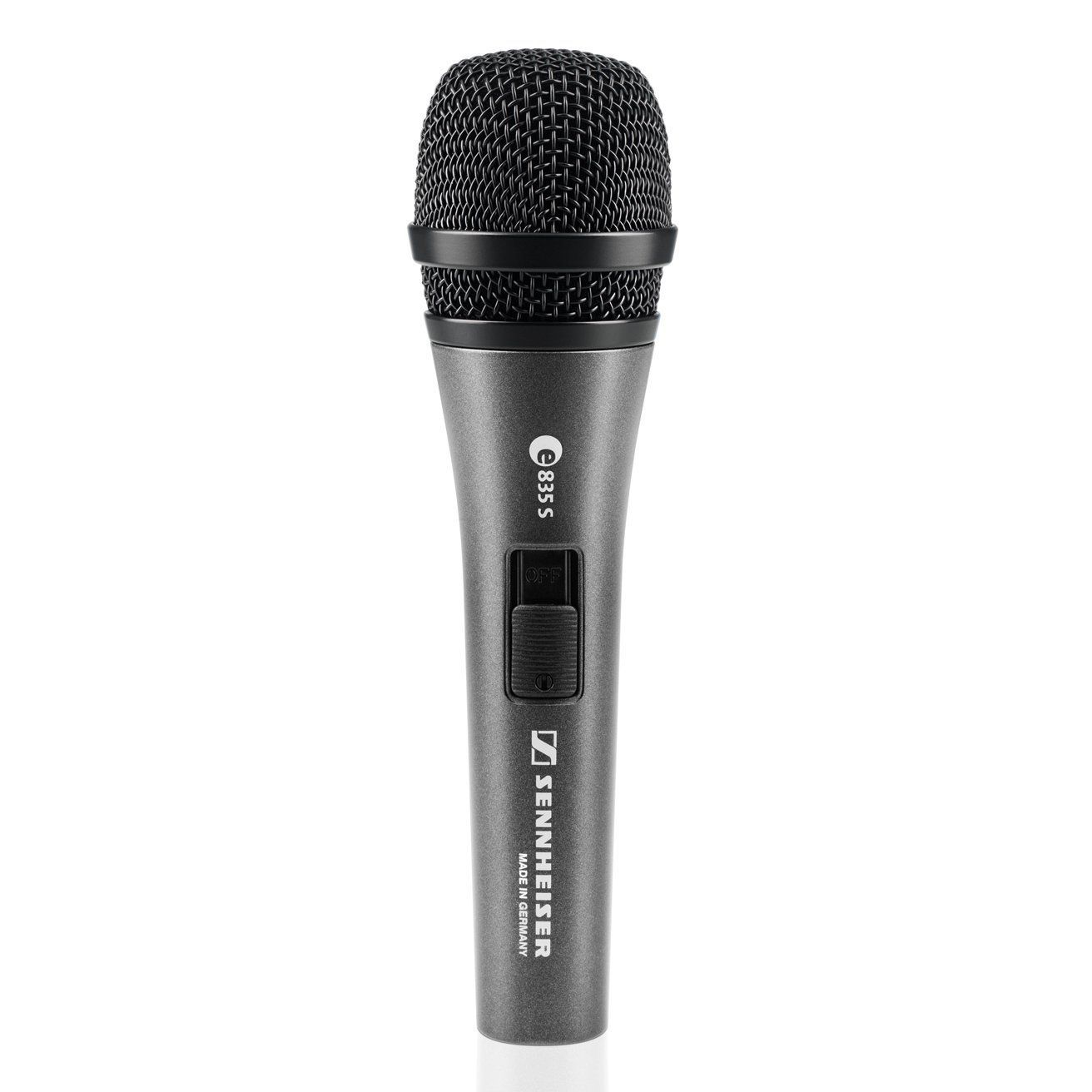 Sennheiser e 835 S Gesangsmikrofon, dynamisch, Niere, Schalter