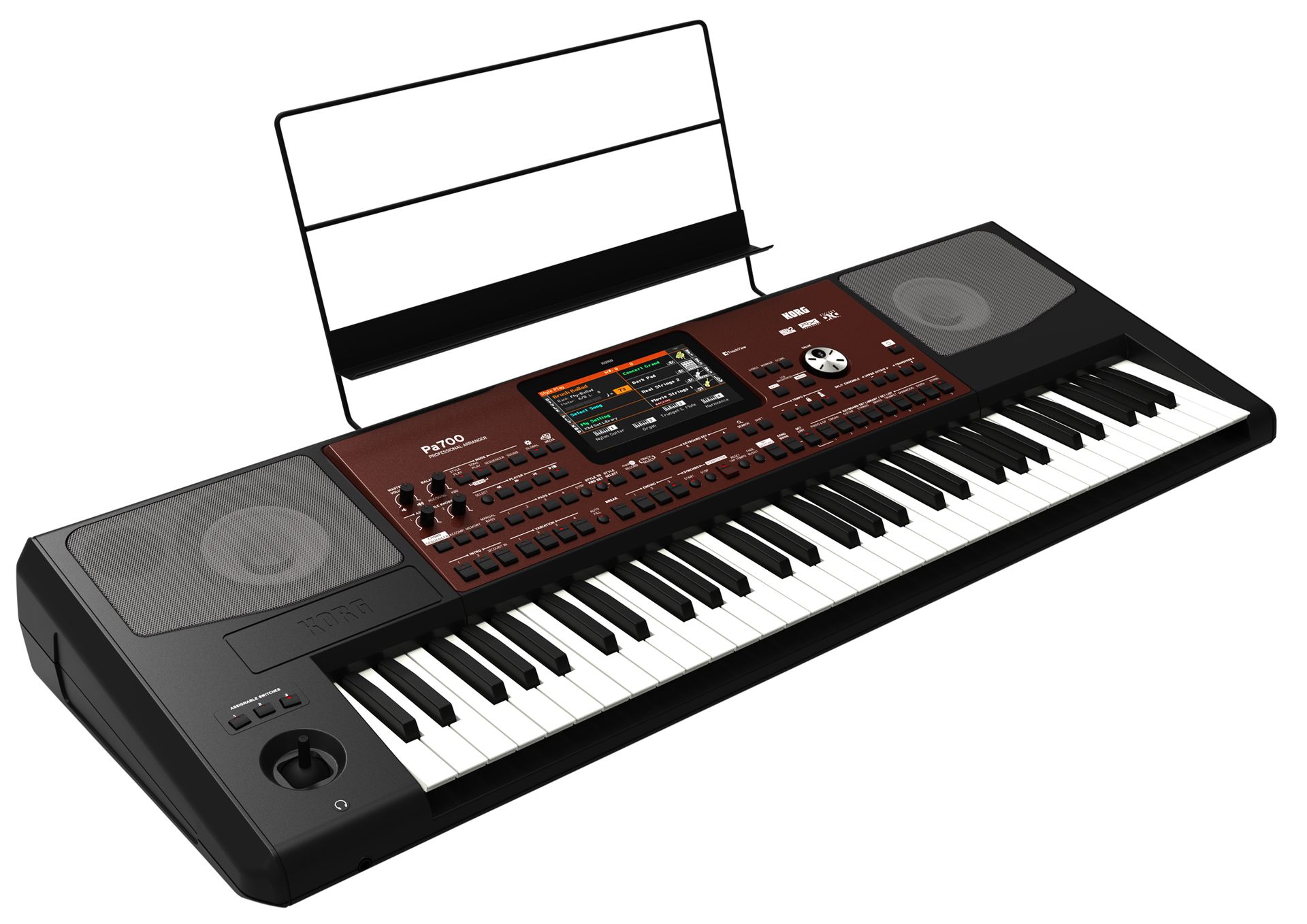 Korg PA-700 Entertainer-Workstation mit über 370 Styles,über 1700 Sounds, PA700