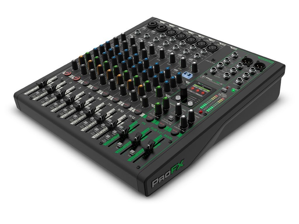 Mackie ProFX12v3+ Mischpult 12-Kanal Mixer mit Bluetooth