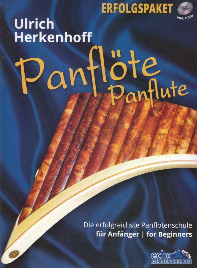 Noten Lehrbuch Panflöte für Anfänger Herkenhoff SET 1018 CD DVD Schule Spielbuch