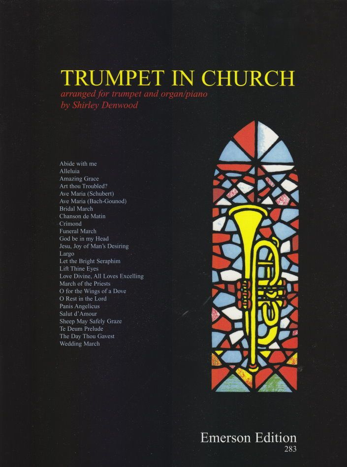 Noten TRUMPET IN CHURCH Trompete und Orgel manualiter / Klavier EMERSON 283