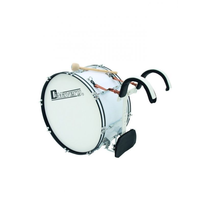 4026397276381 - DIMAVERY MB-424 Marsch-Bass-Trommel 24x 12 Marching Bassdrum
