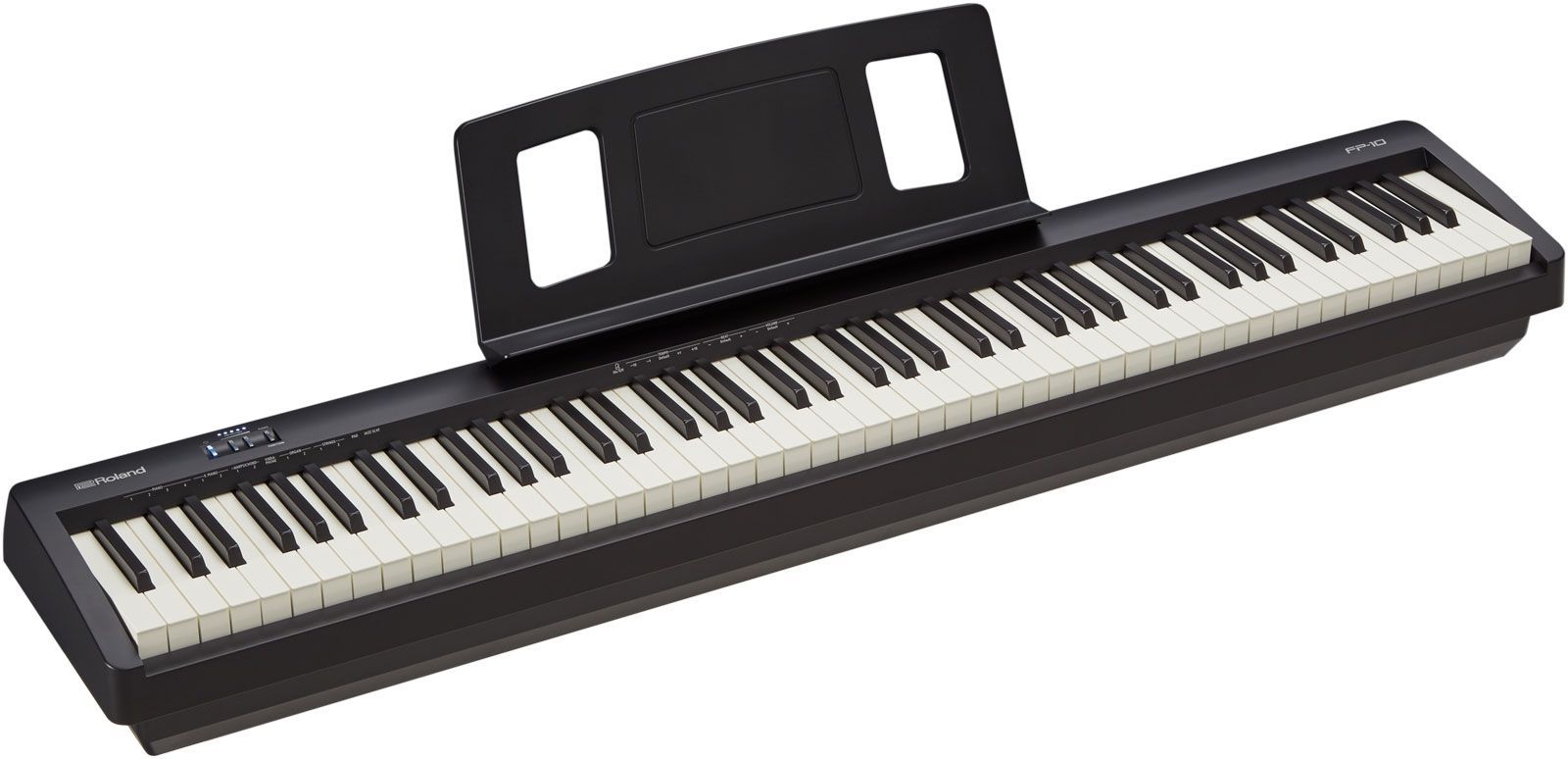 Roland FP-10-BK Stagepiano schwarz Digitalpiano mit Lautsprechern FP10