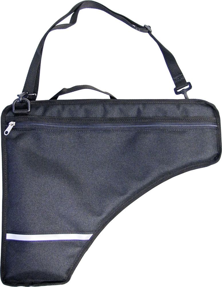 Panflöten-Tasche/Hülle, gefüttert, Etui für Panflöte 8 - 15 Rohre 