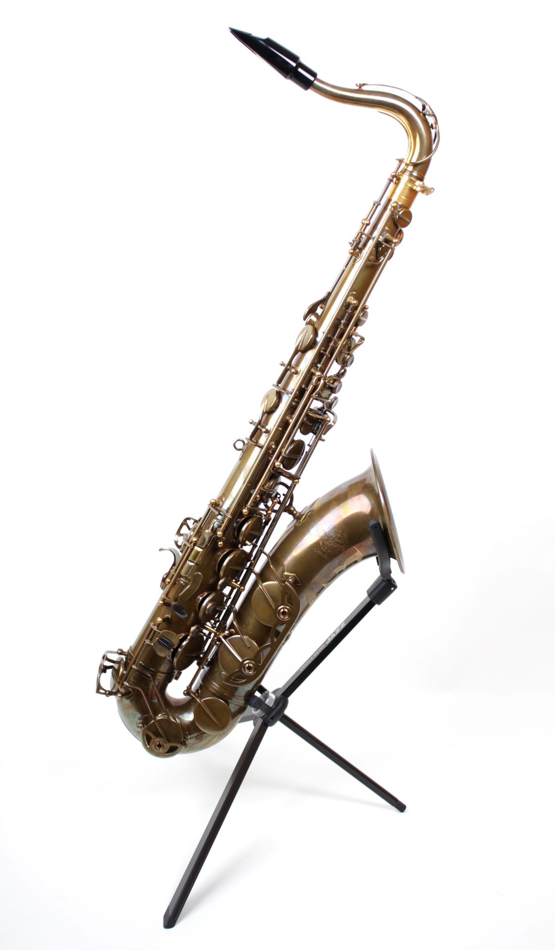 Le Monde Tenorsax Satellite RAW (unlackiert ), incl. Etui 