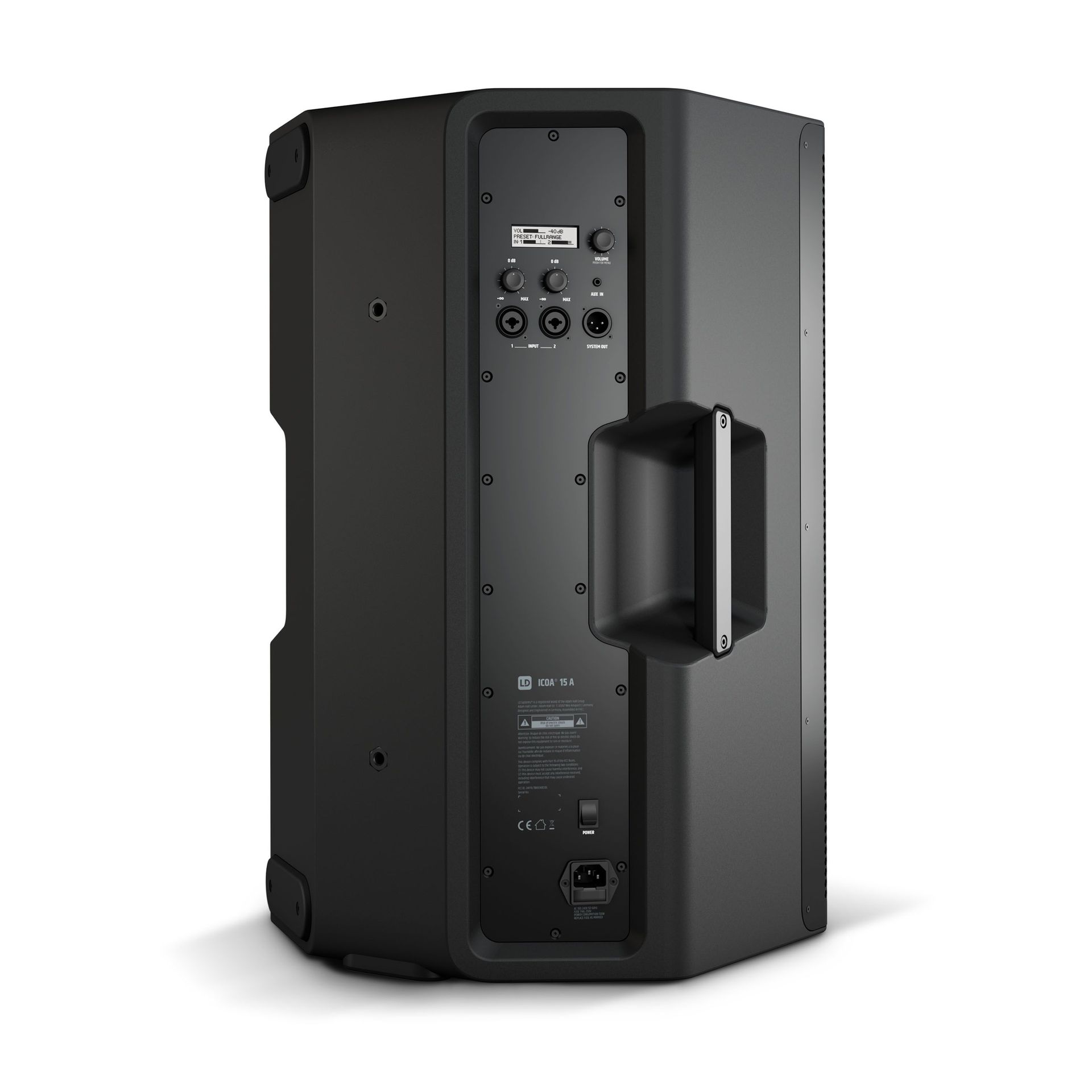 LD Systems ICOA 15 A 15" Aktiver koaxialer PA-Lautsprecher, Multifunktionsbox LD Systems ICOA 15 A 15" Aktiver koaxialer PA-Lautsprecher, Multifunktionsbox