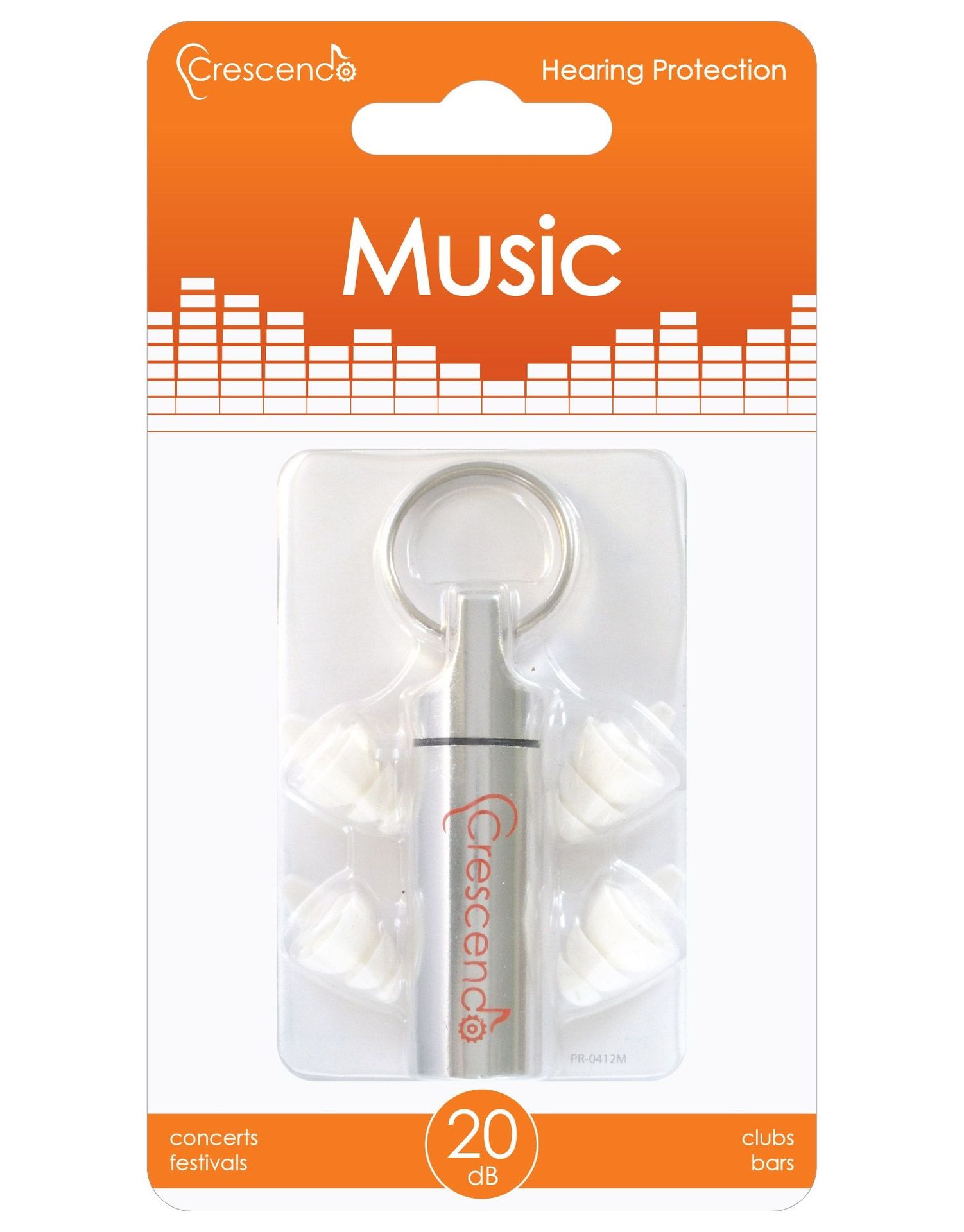 Crescendo Music 20 Ear Plugs