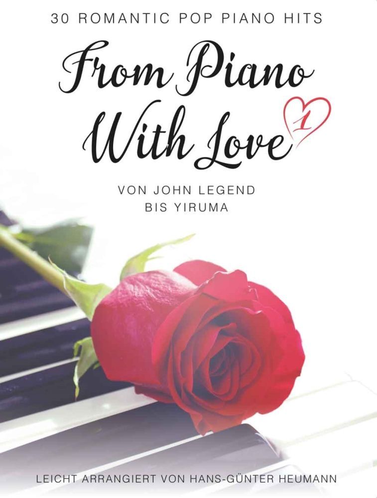 Noten From Piano with Love 30 Romantic pop piano hits Heumann Bosworth BoE 7938