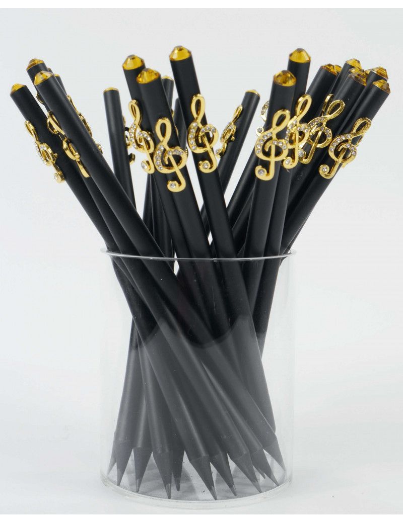 9008021164245 - Bleistift mit Violinschlüssel-Anhänger ideal als Geschenk   gift