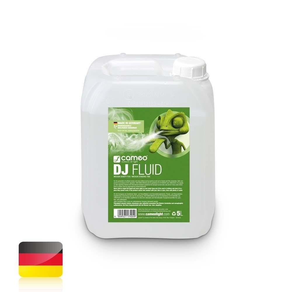 Cameo DJ FLUID 5 L Nebelfluid mit mittlerer Dichte und mittlerer Standzeit