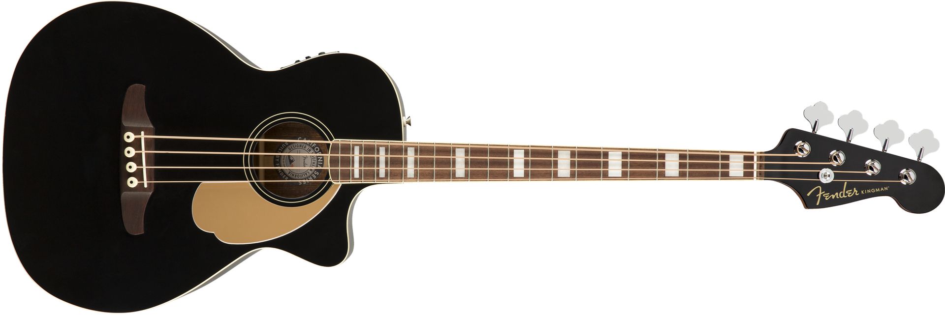 Fender Kingman Bass V2 JTB Akustikbass mit Tonabnehmer incl. Gigbag