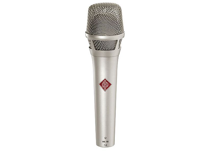 Neumann KMS 105 Ni Gesangsmikrofon, Kondensator, Superniere, silber