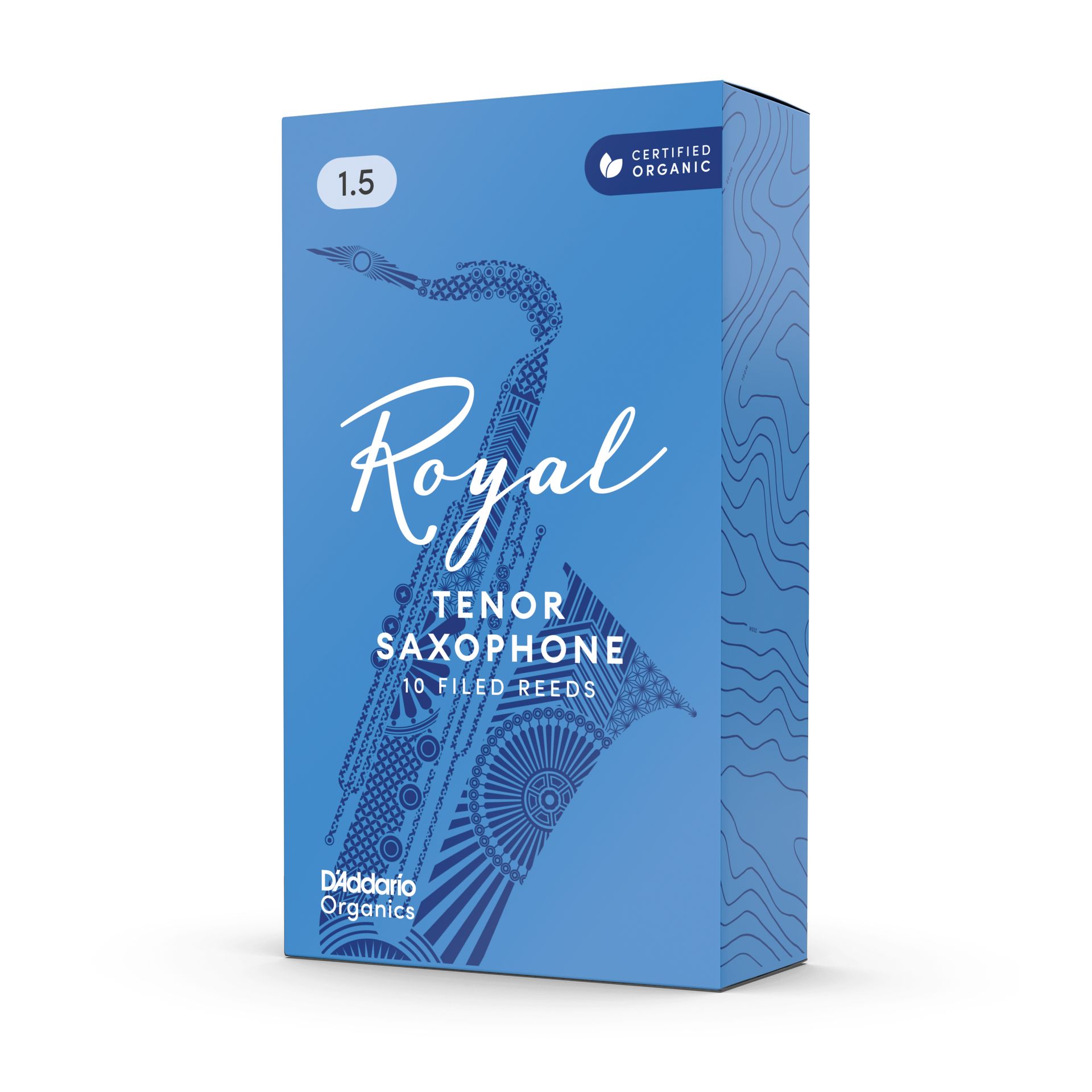 D´Addario Woodwinds 1,5 Rico Royal Blatt Tenorsaxophon 