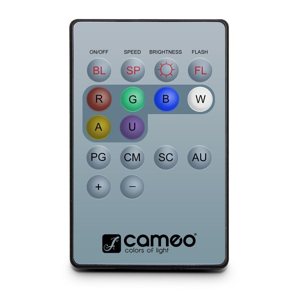 Cameo Q-Spot 15 RGBW BK Pinspot, LED Punktscheinwerfer mit 15W RGBW-LED, schwarz