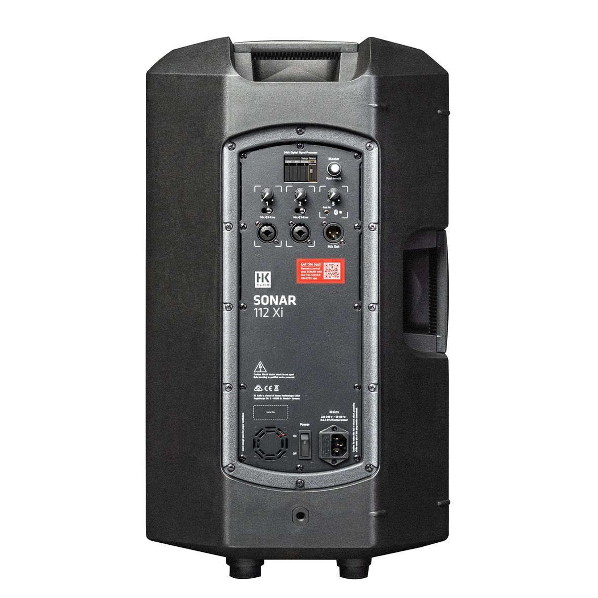 HK Audio Sonar 112 Xi, Aktive PA Box Fullrange Lautsprecherbox mit Bluetooth