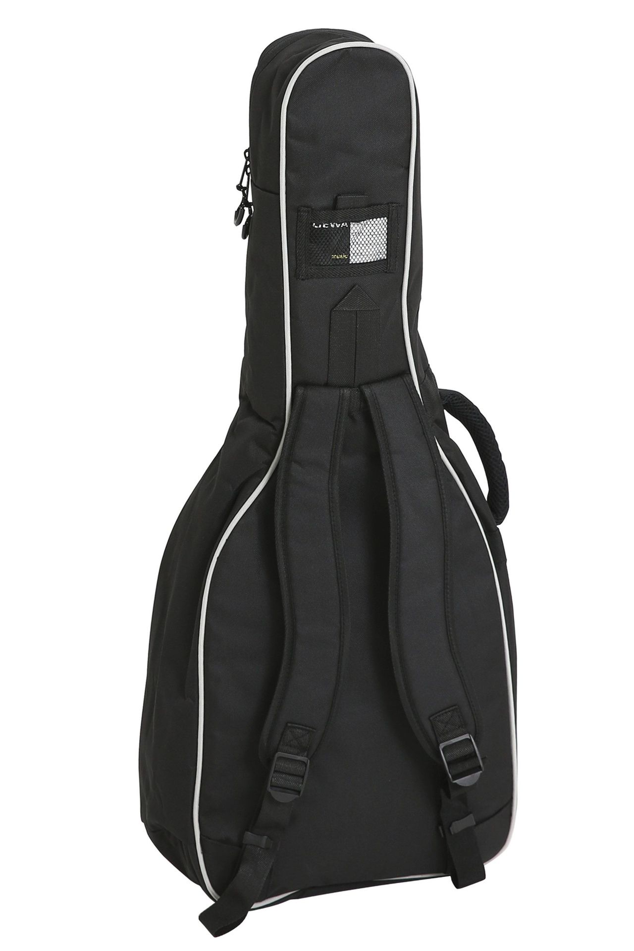 GEWA Gigbag für Konzertgitarre 1/2, ECONOMY Gitarrentasche 12mm Polster, schwarz