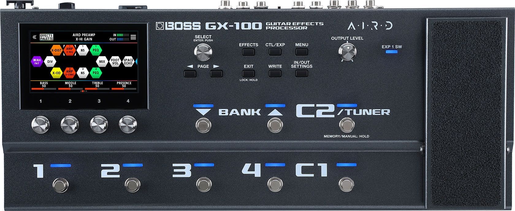 Boss GX-100  Multieffektgerät für E-Gitarre & E-Bass