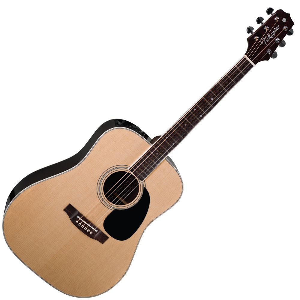 Takamine EF-360GF Glenn Frey-Modell Akustikgitarre mit Tonabnehmer, Fichte glanz