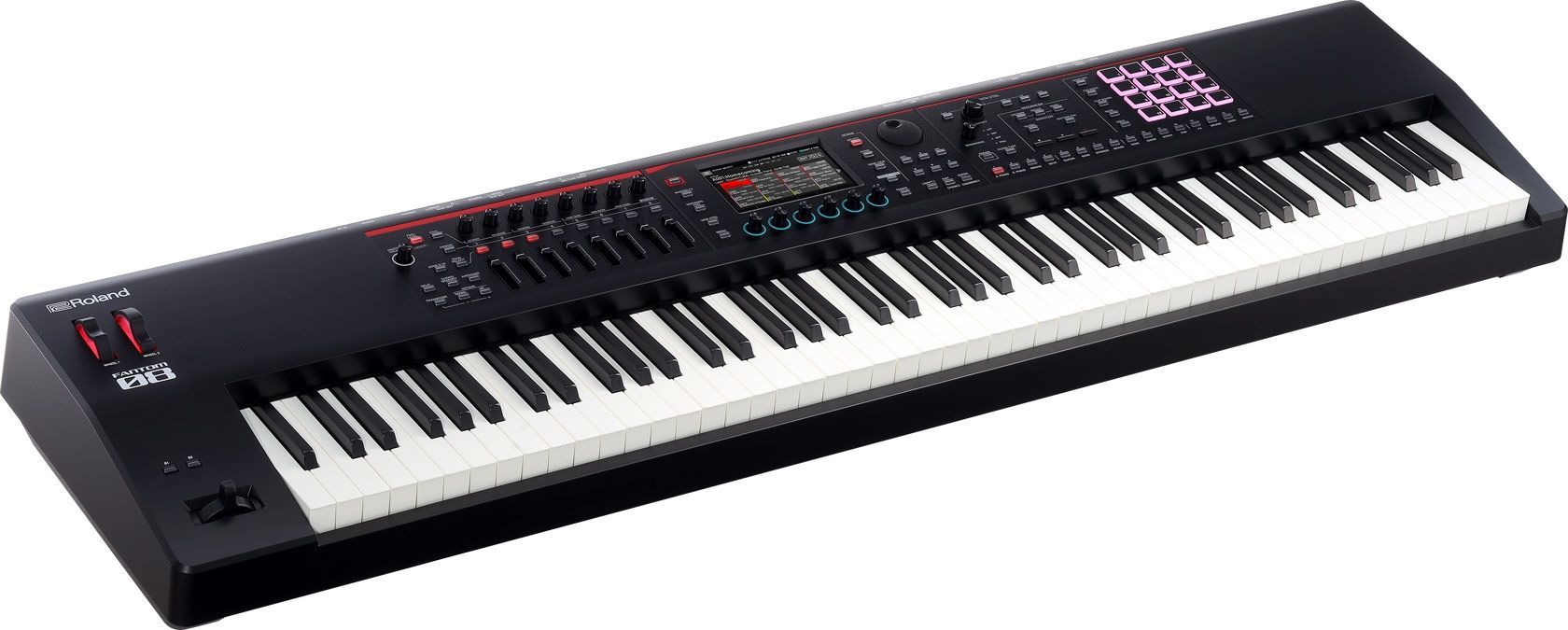 Roland Fantom 08 Workstation Synthesizer, 88 Hasten Hammermechanik PHA-50 Roland Fantom 08 Workstation Synthesizer, 88 Hasten Hammermechanik PHA-50
