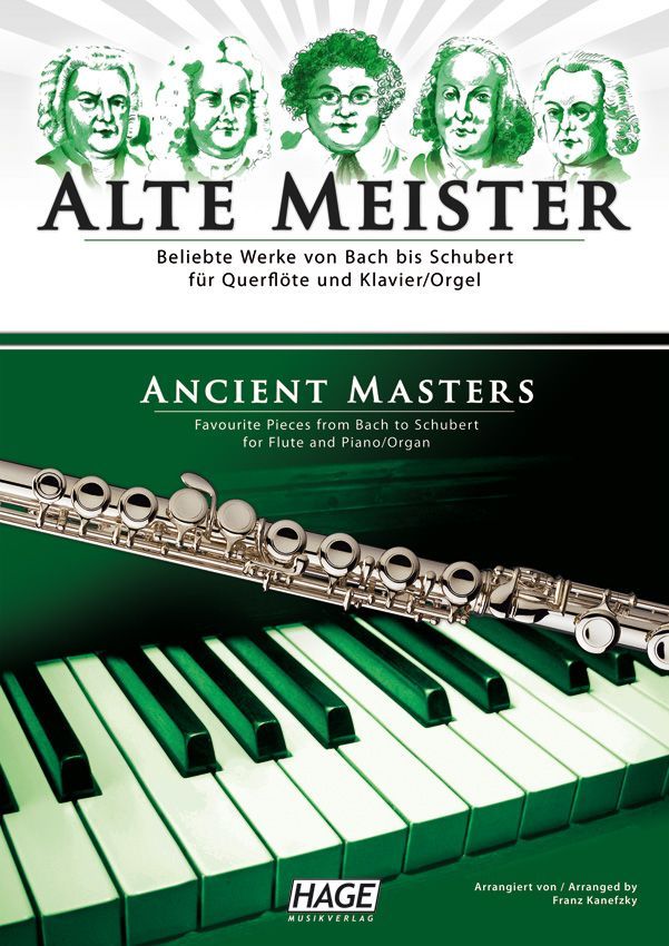 Noten Alte Meister für Querflöte und Klavier/Orgel F. Kanefzky Hage-1512