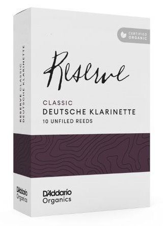 Daddario WoodWinds 3,0 Organic Reserve Classic Blatt B-Klarinette deutsch 