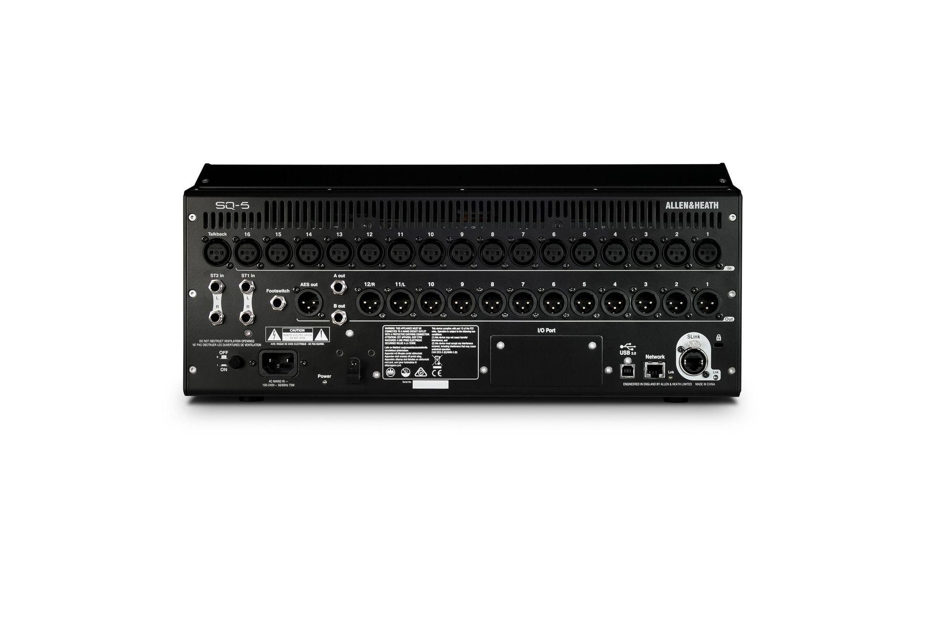Allen & Heath SQ5 Digitalmixer für Live, Studio und Installation,  48 Kanal_00050410_