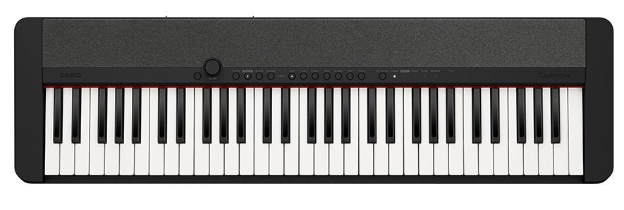 Casio CT-S1 BK schwarz Piano-Keyboard incl.Netzadapter, USB,