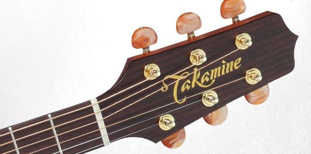 Takamine P4DC Akustikgitarre mit Pickup incl. Koffer