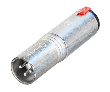 Neutrik NA3MJ XLR-Adapter XLR-Stecker - Klinkenbuchse 6.35 mm Stereo 1 St.